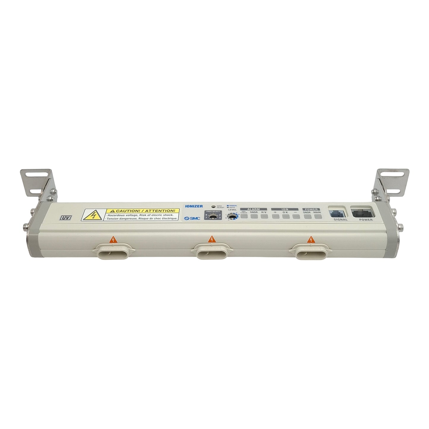 Used SMC IZS31-300P-B Ionizer Bar, 300mm Length, 7kV Max Out, 200mA 24VDC In, 0.7MPa