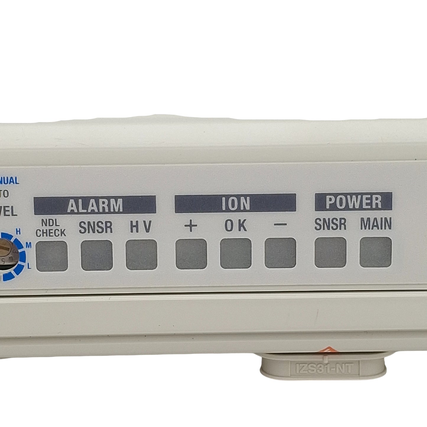 Used SMC IZS31-300P-B Ionizer Bar, 300mm Length, 7kV Max Out, 200mA 24VDC In, 0.7MPa
