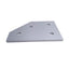 New Lot of 4 80/20 40-4361 Angled Flat Plate, 40 Series, 4-Hole, 60 Degree
