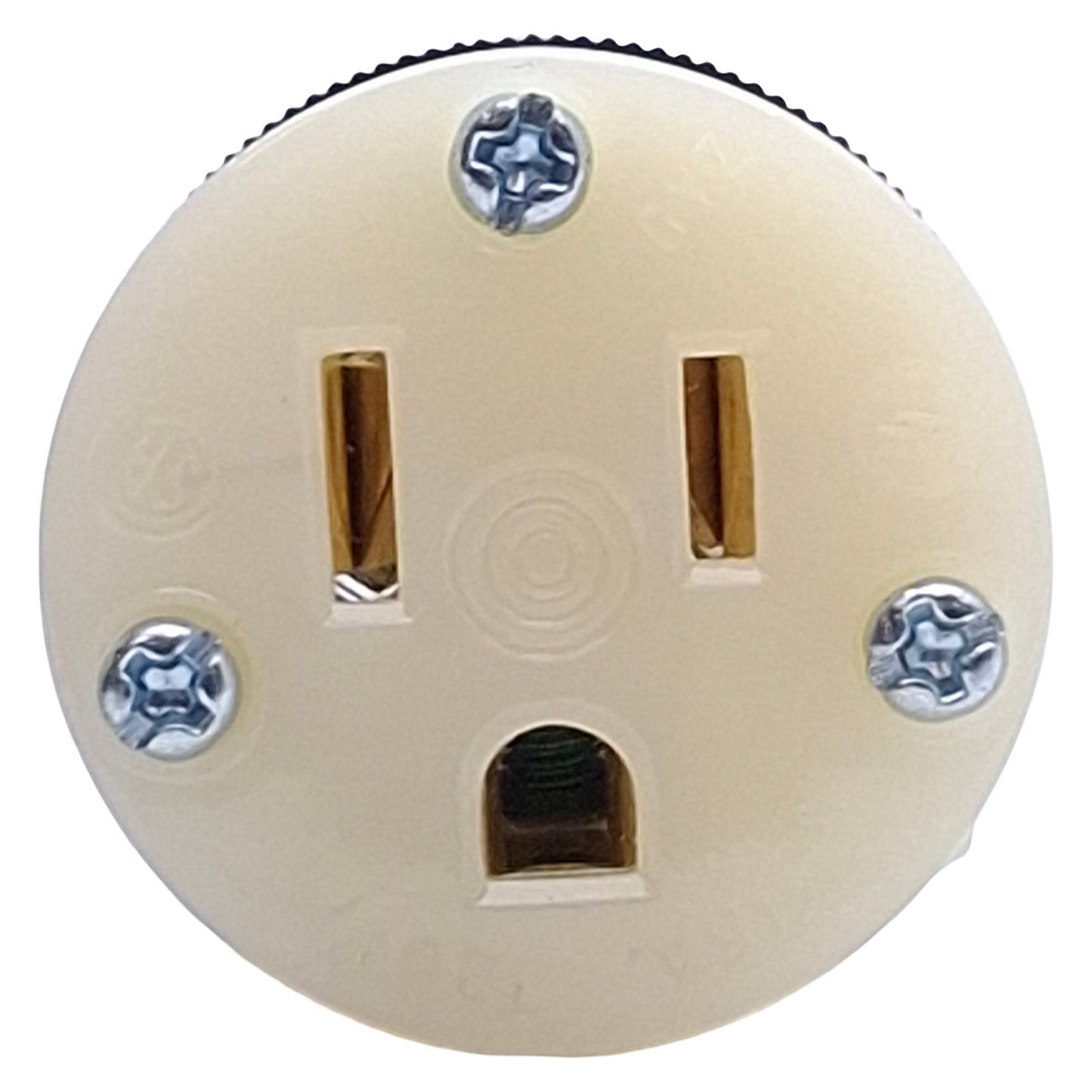 New Hubbell HBL5269C Electrical Plug, 125VAC Supply, 15A, 2-Pole, NEMA 5-15R