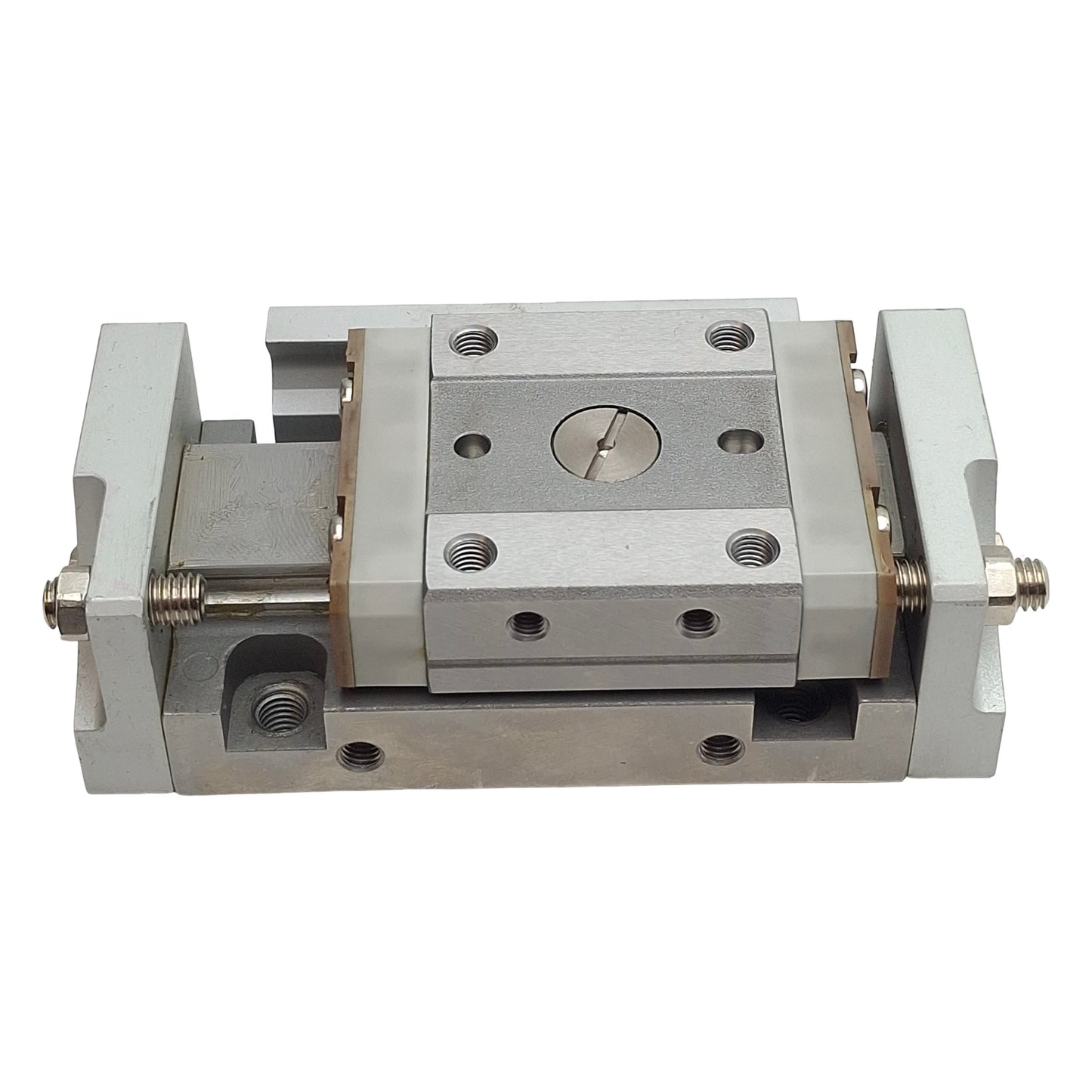 Used SMC MXP16-20 Pneumatic Slide Table, ø16mm Bore, 20mm Stroke, 0.15-0.7MPa, M5x0.8