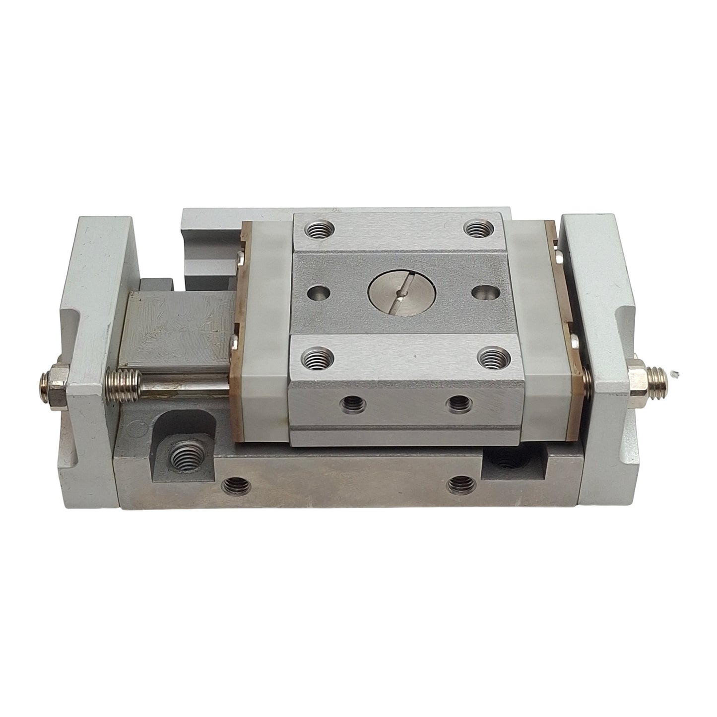 Used SMC MXP16-20 Pneumatic Slide Table, ø16mm Bore, 20mm Stroke, 0.15-0.7MPa, M5x0.8