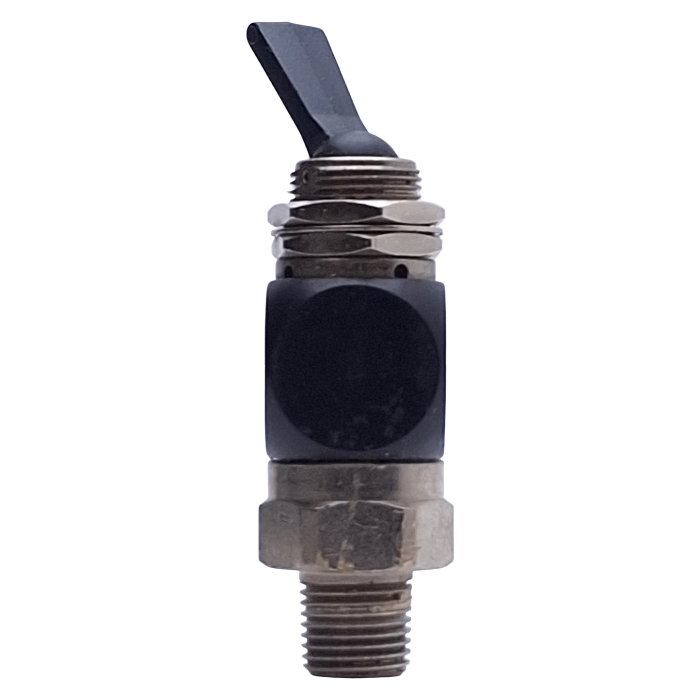 Used Pneumadyne H11-20-17 Toggle Control Valve 1/8" NPT Input, 5/32 Push-In Output