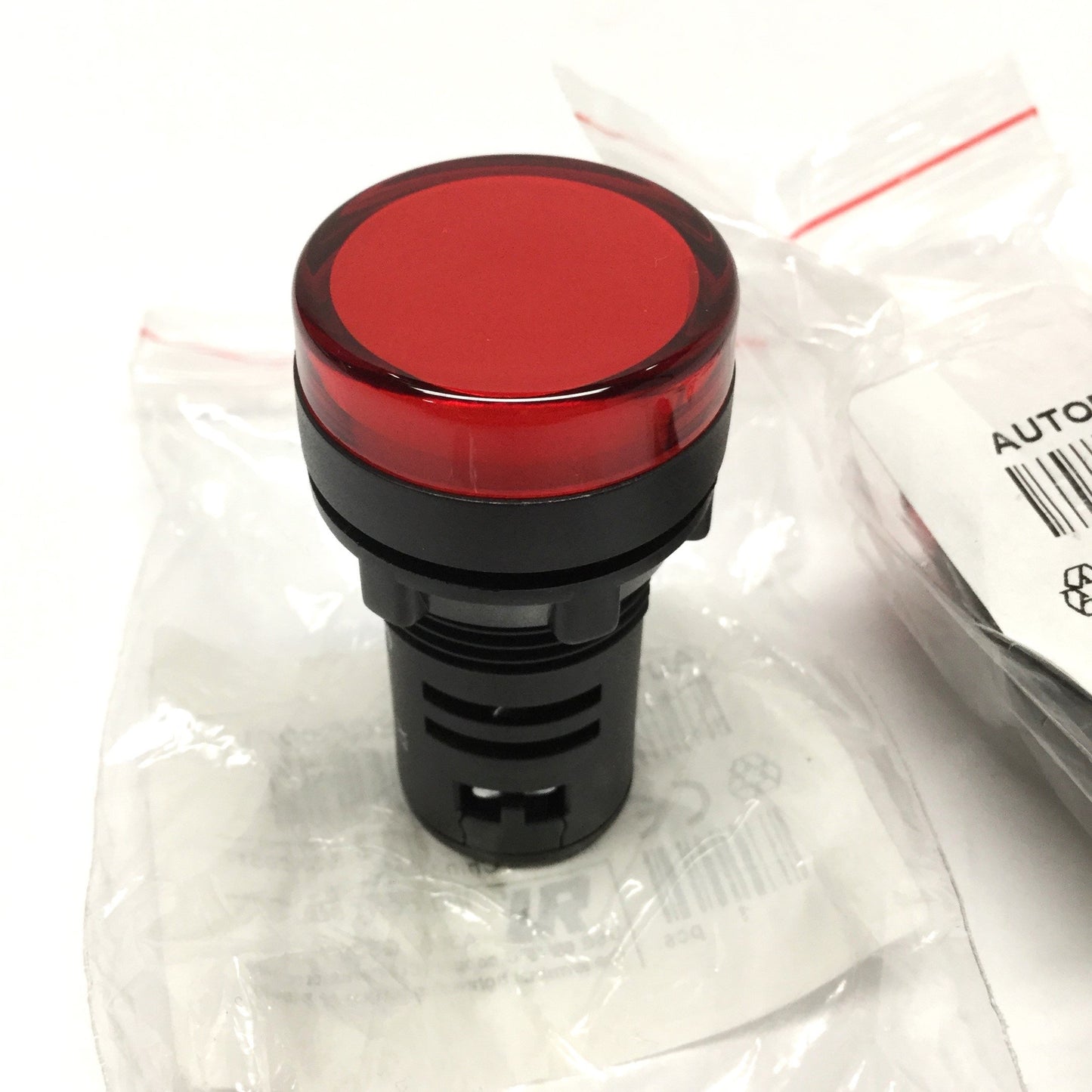 New Lot of 2 Automation Direct ECX2051-24L LED Indicating Light, Red, 30mm, 24V
