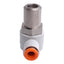 New Lot of 3 SMC AS3201F-N03-07SD Pneumatic Flow Control Elbow, 3/8 NPT to 1/4in OD