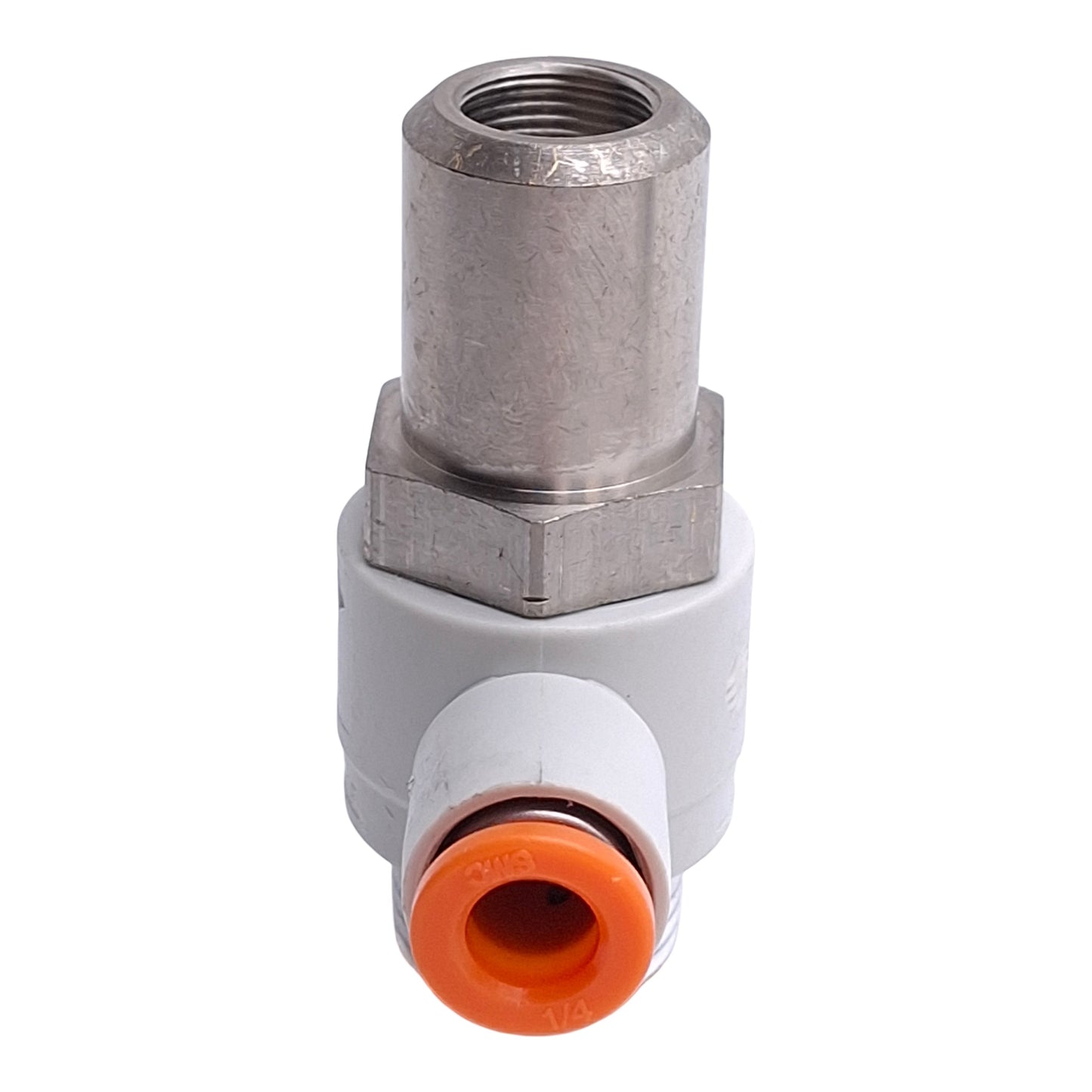 New Lot of 3 SMC AS3201F-N03-07SD Pneumatic Flow Control Elbow, 3/8 NPT to 1/4in OD