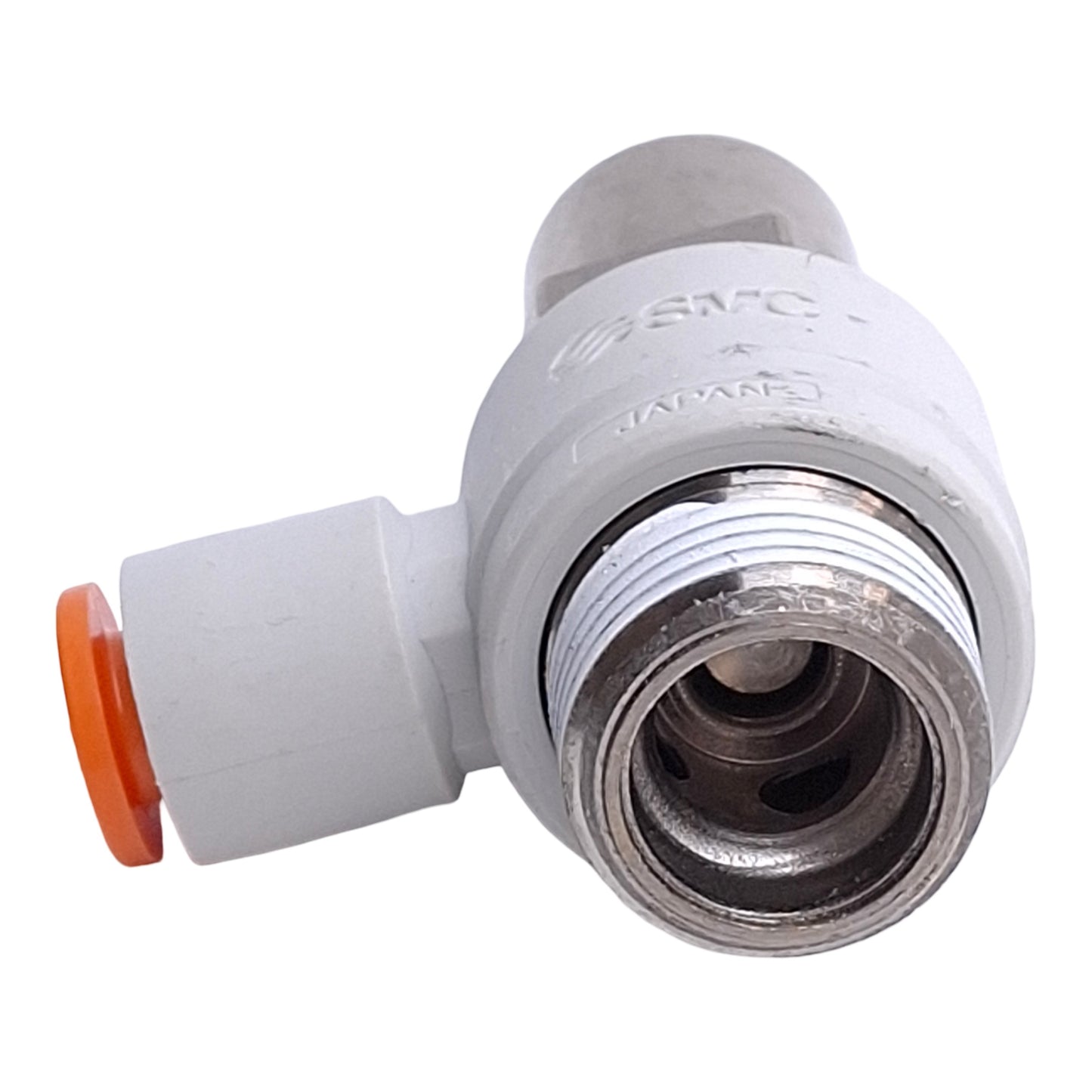 New Lot of 3 SMC AS3201F-N03-07SD Pneumatic Flow Control Elbow, 3/8 NPT to 1/4in OD