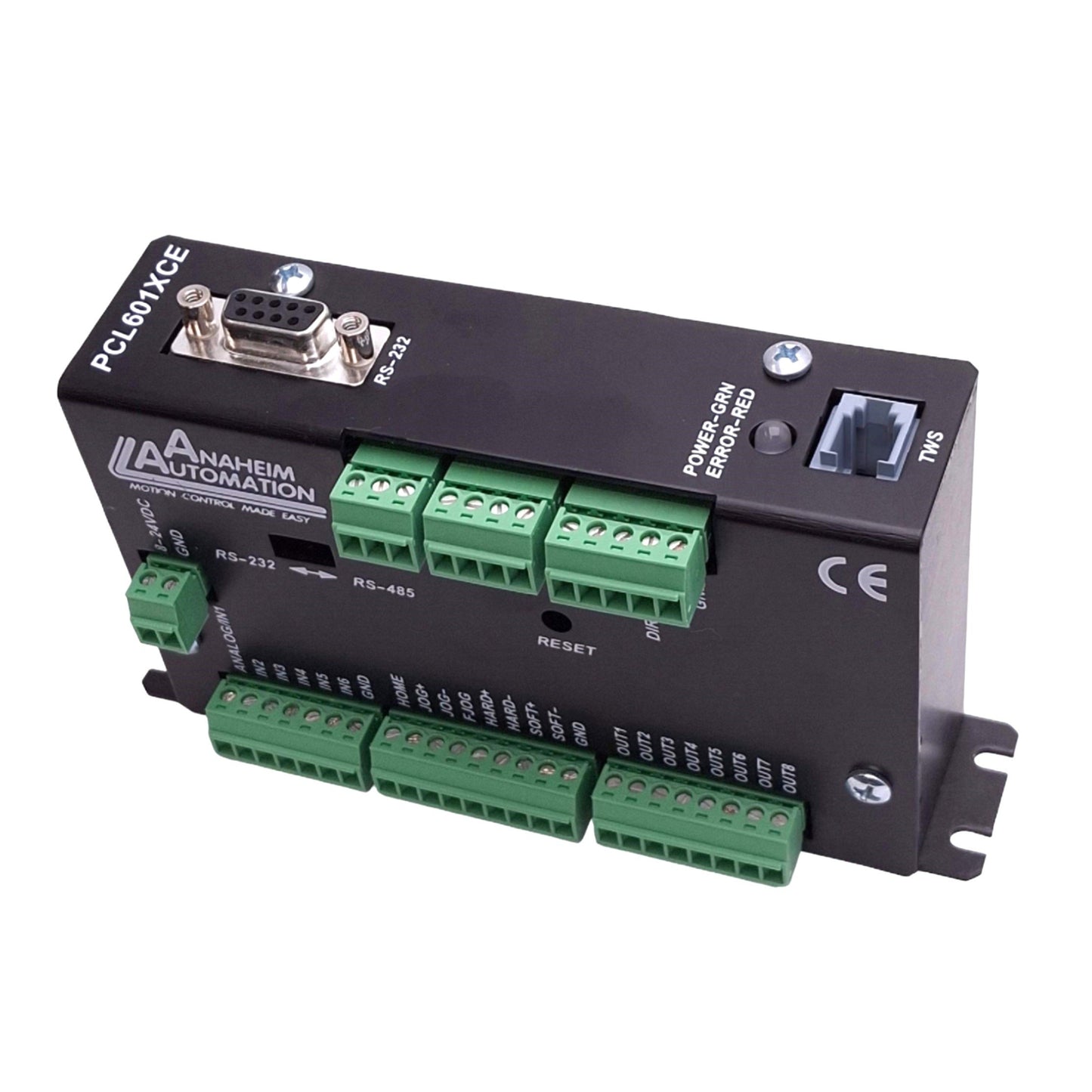 Used Anaheim Automation PCL601XCE Micro Step Motor Controller, 12800steps/rev Max