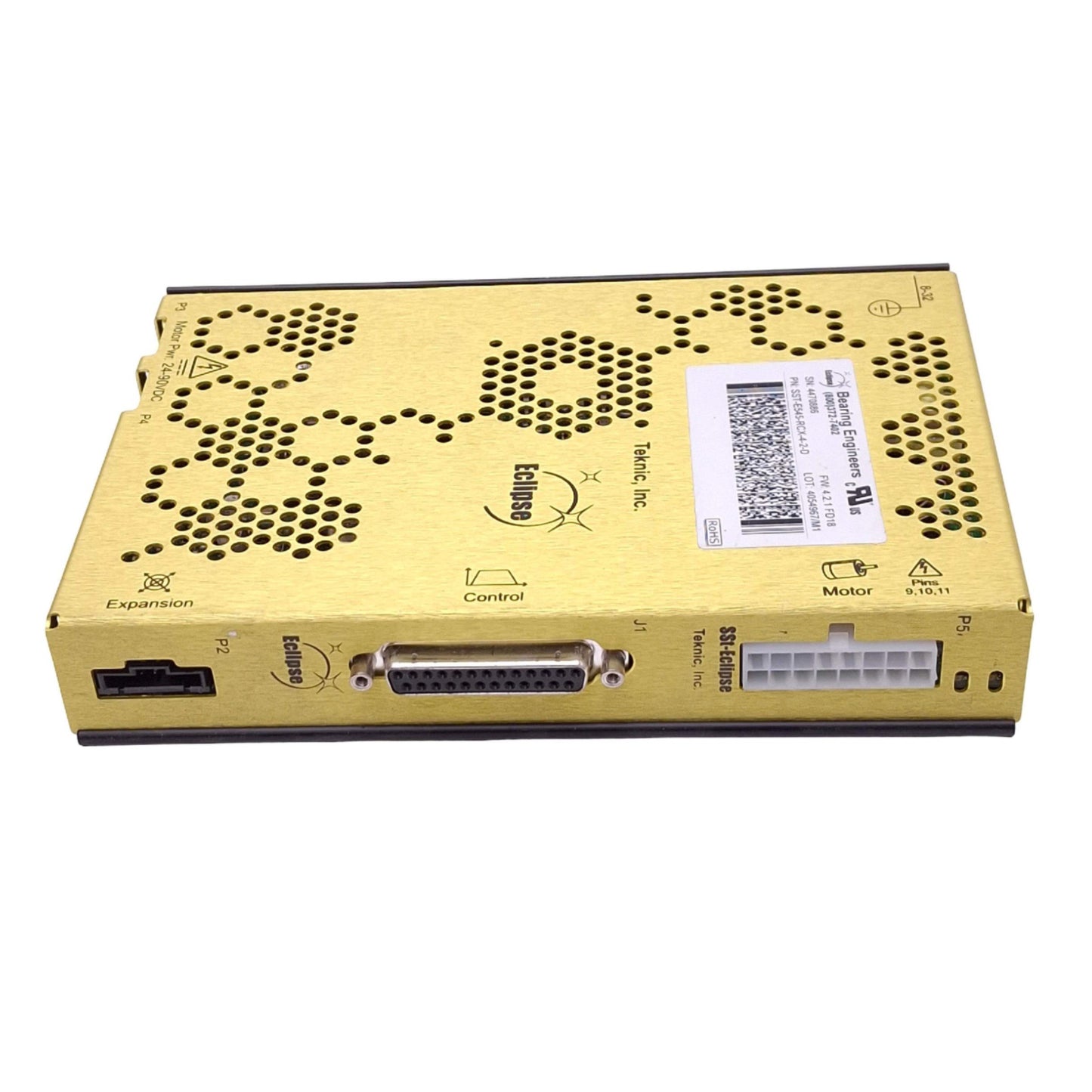 Used Teknic SST-E545-RCX-4-2-D Eclipse Digital Servo Drive, 24-90VDC, 33A Max