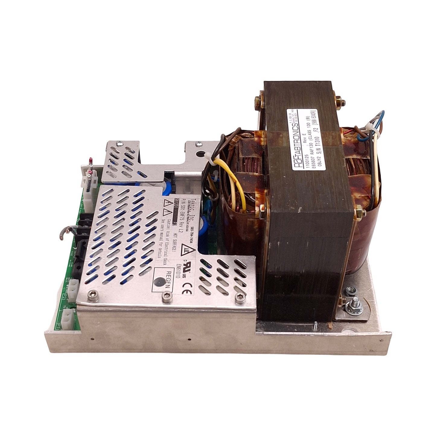 Used Teknic Inc SST-EMF75 Bulk Linear Power Supply, 120/230VAC In, 75VDC 10A Output