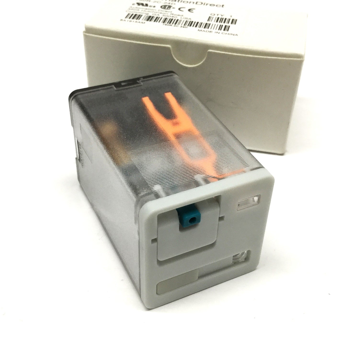 New Automation Direct 750R-2C-24D Octal Control Relay, DPDT, 24VDC Coil, 10A 277VAC