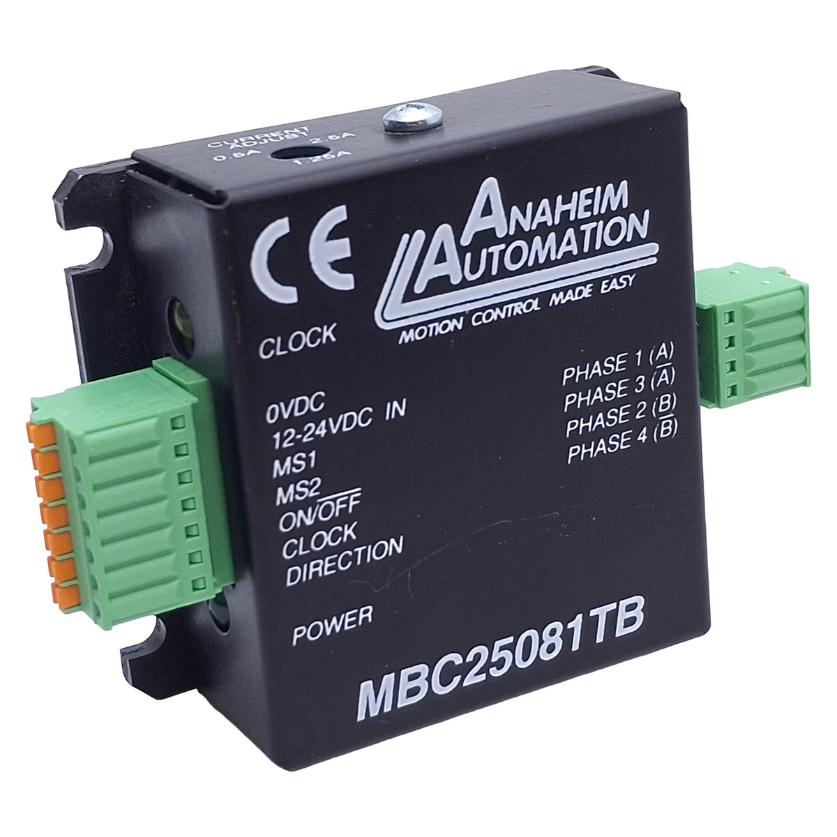 Used Anaheim Automation MBC25081TB Micro Stepper Motor Driver Controller 12-24VDC