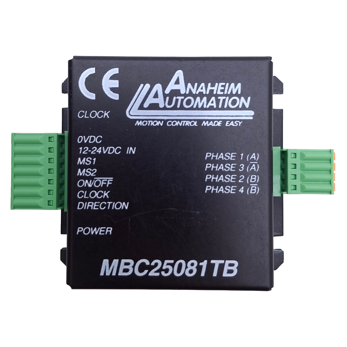 Used Anaheim Automation MBC25081TB Micro Stepper Motor Driver Controller 12-24VDC