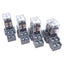 Used Lot of 4 Allen Bradley 700-HF32Z24 Ice Cube Relay w/Socket Base, 12A, 24VDC Coil