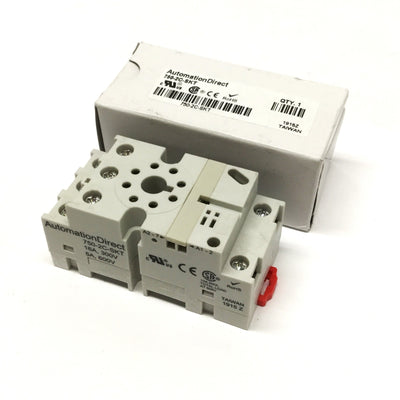 New Automation Direct 750-2C-SKT DIN Rail 8-Pin Octal Control Relay Socket Base