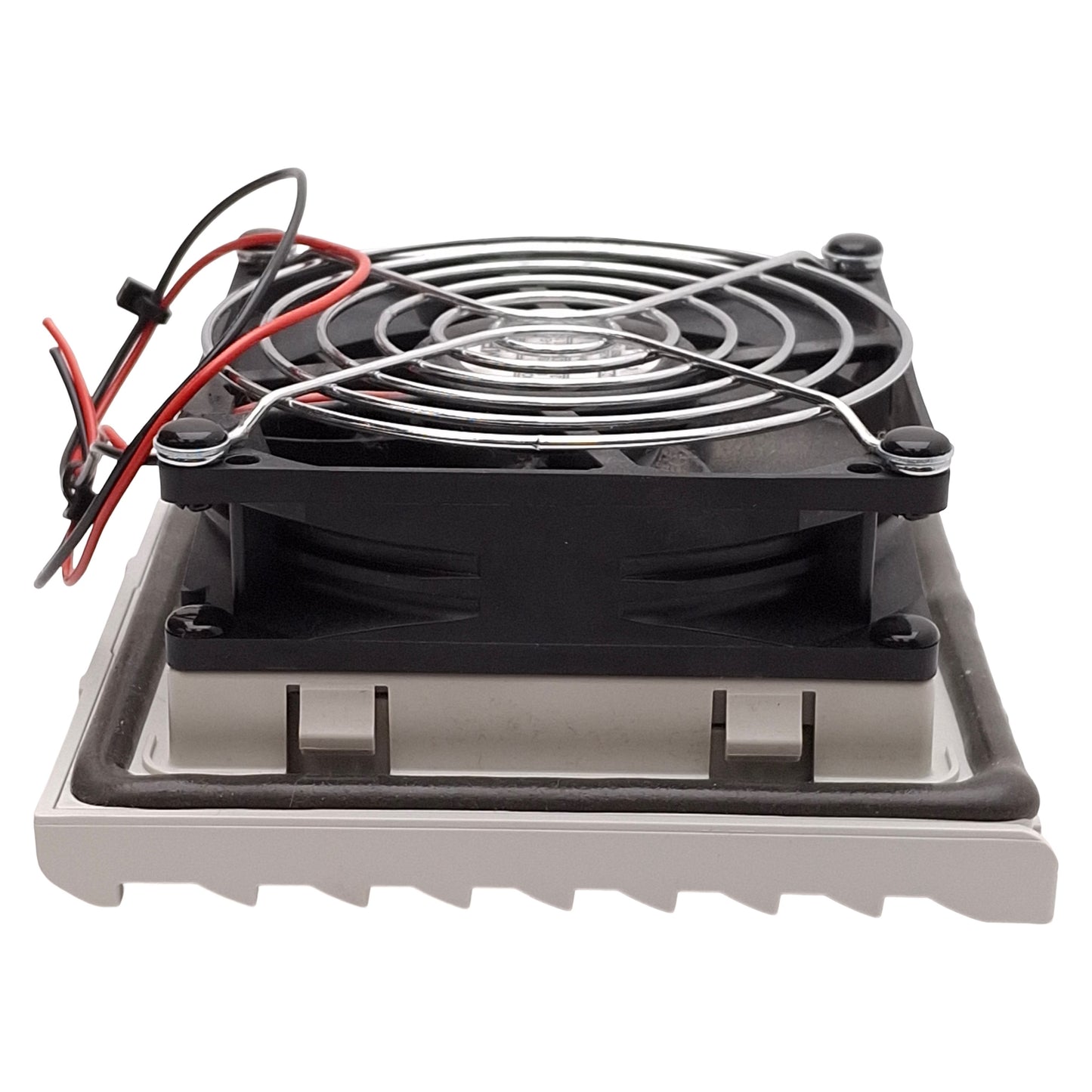 Used Rittal SK 3237.124 TopTherm Filter Fan Unit, 15m³/h, 92x92mm Cutout, IP54, 24VDC