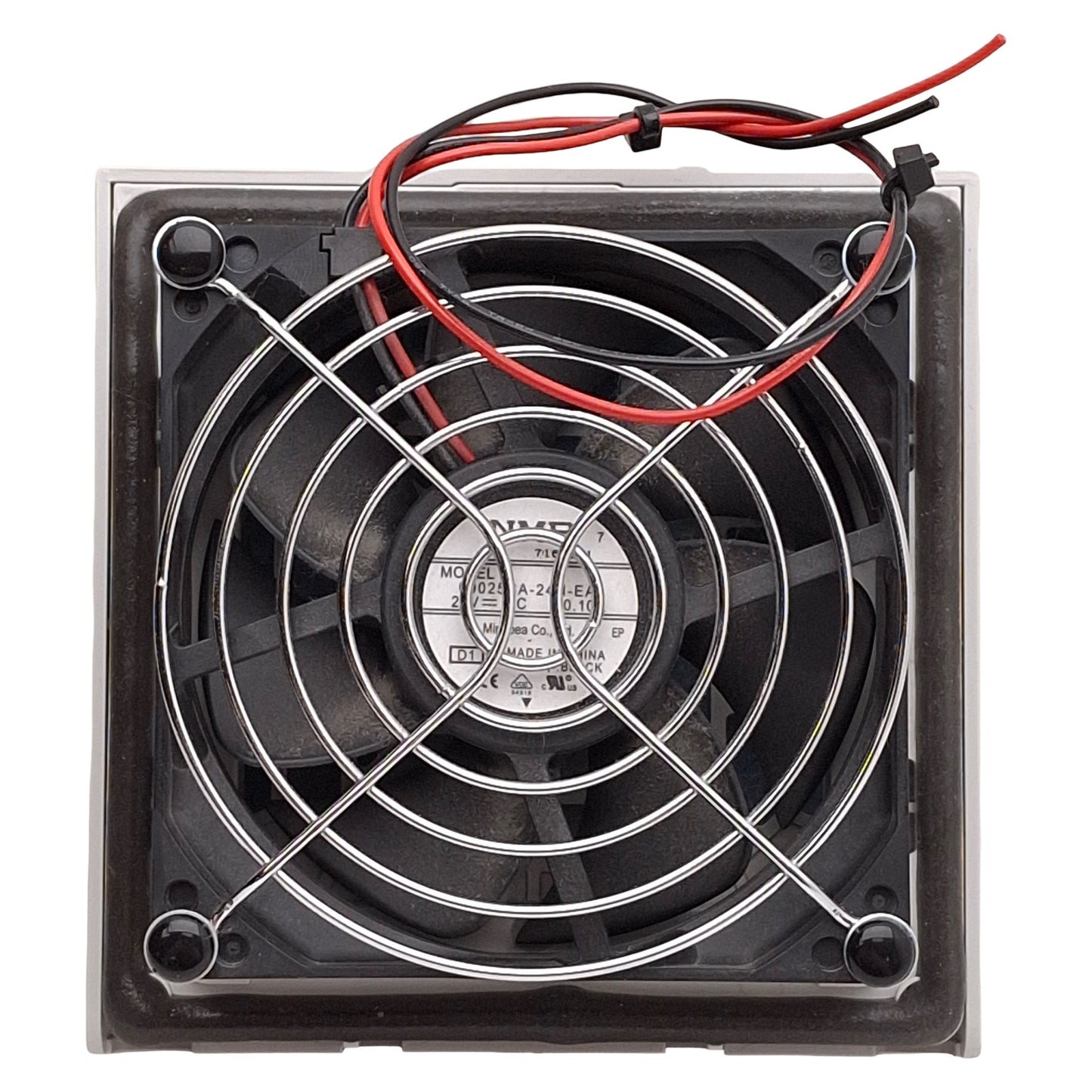 Used Rittal SK 3237.124 TopTherm Filter Fan Unit, 15m³/h, 92x92mm Cutout, IP54, 24VDC