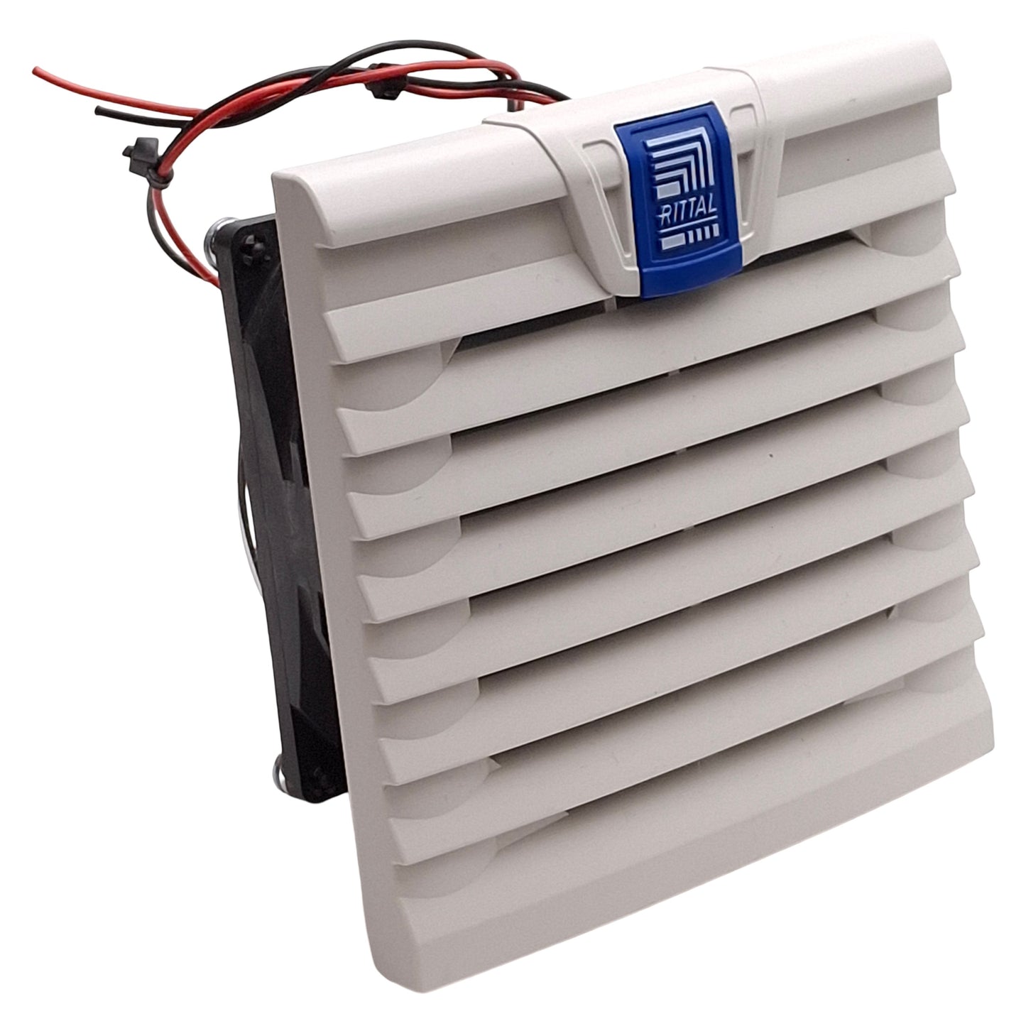 Used Rittal SK 3237.124 TopTherm Filter Fan Unit, 15m³/h, 92x92mm Cutout, IP54, 24VDC