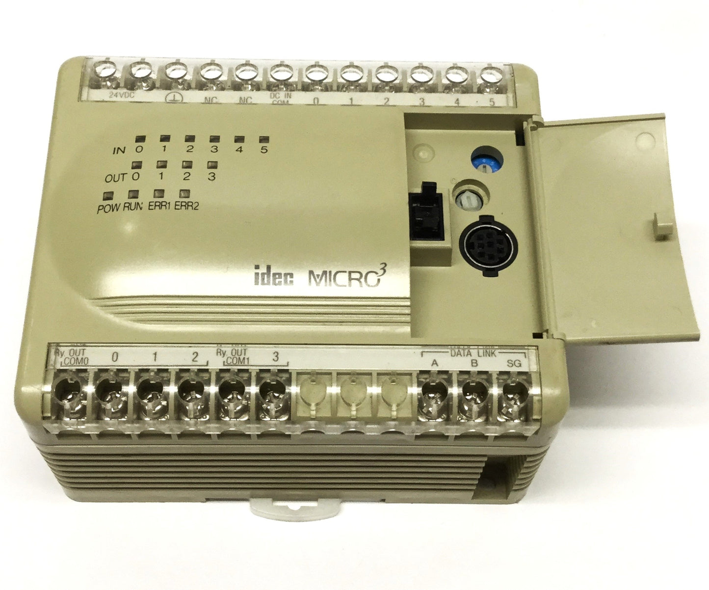 Used Idec FC2A-C10A4 Micro3 PLC CPU Module 24VDC, 6x Digital Inputs, 4x Relay Outputs