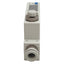 Used SMC PFM725S-C8-B Digital Flow Switch PNP 80mA, 24VDC, 0.5~25L/min 0.75MPa, ø5/16