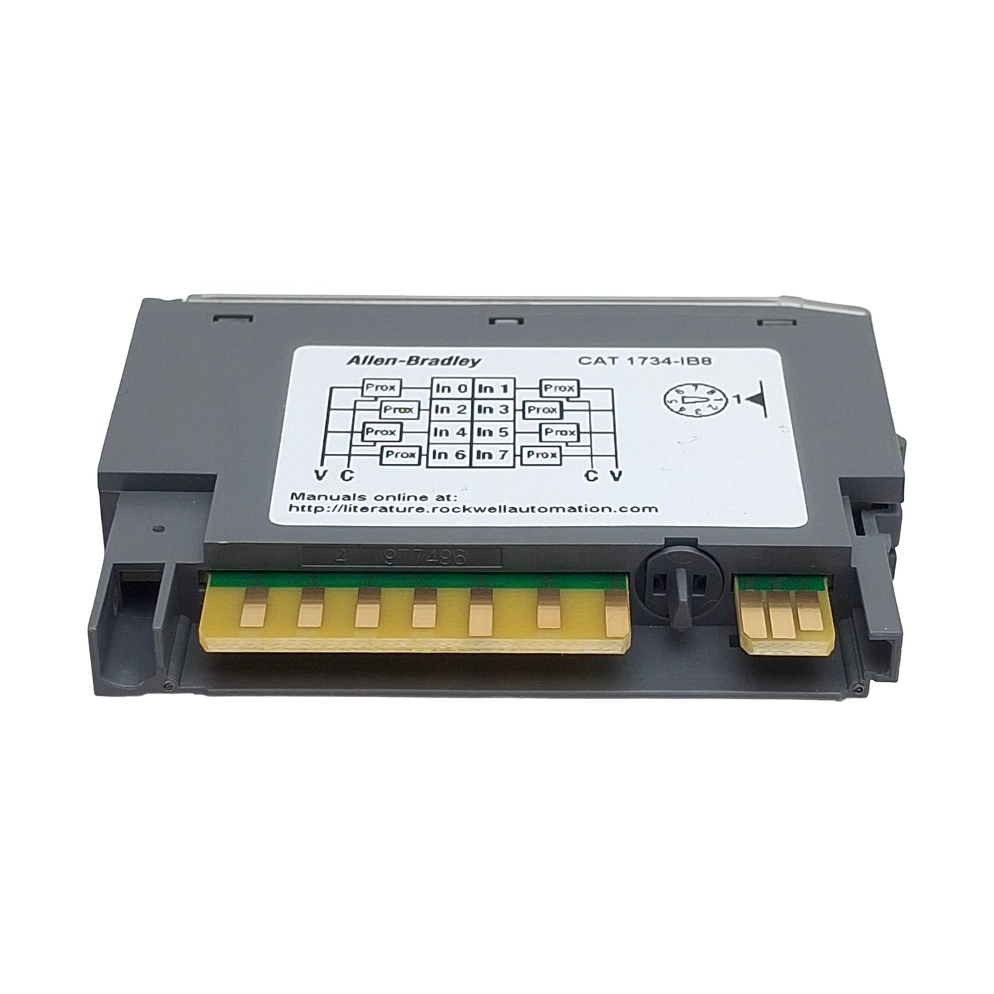 Used Allen Bradley 1734-IB8 Ser D POINT I/O Digital Input Module, 8-Point, 24VDC Sink