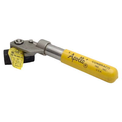 Used Apollo 89-543-24 Ball Valve, 1/2in NPT Female, 2000psi WOG, "Dead Man Valve"