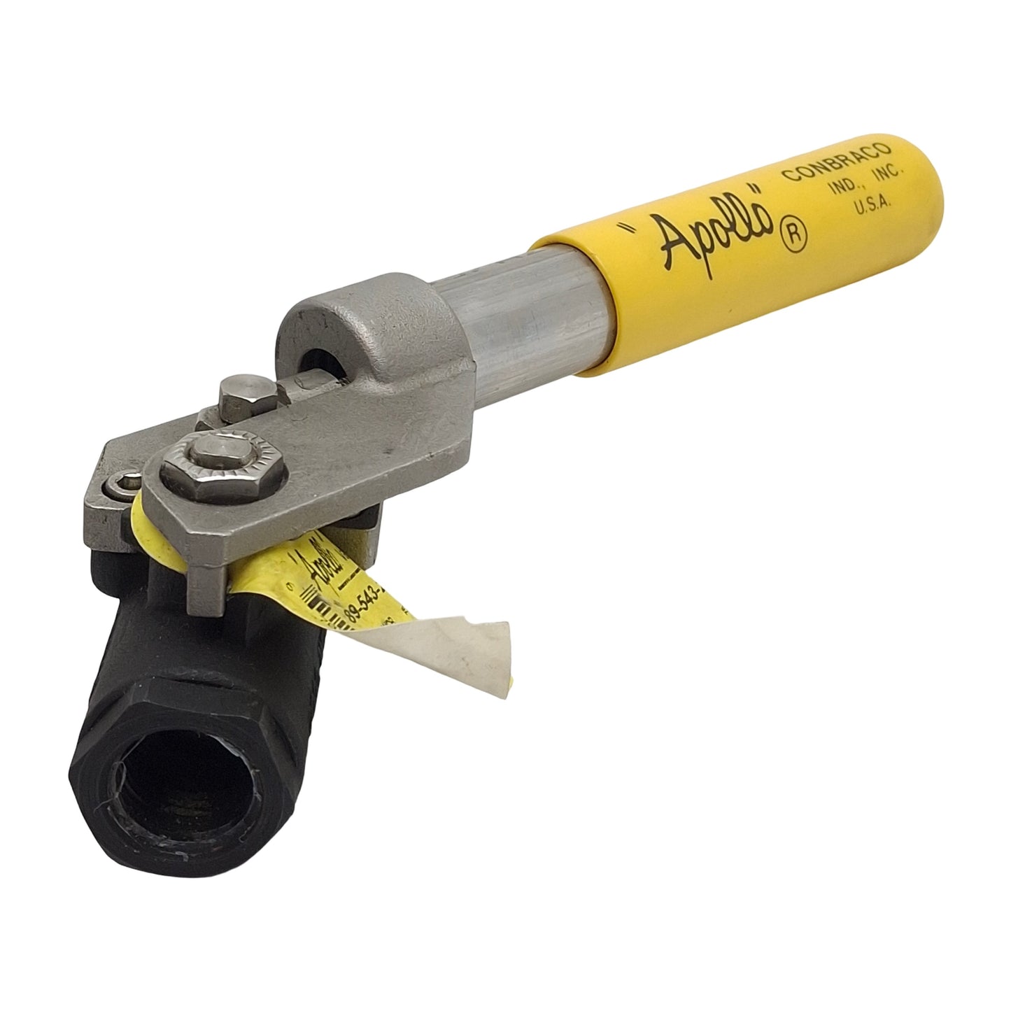 Used Apollo 89-543-24 Ball Valve, 1/2in NPT Female, 2000psi WOG, "Dead Man Valve"