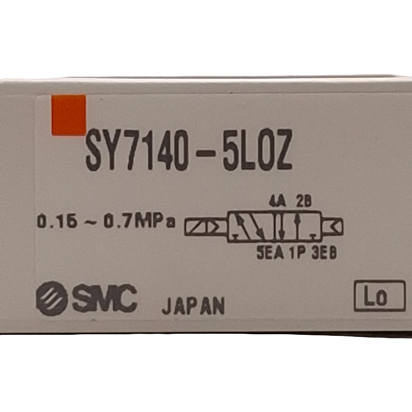 Used SMC SY7140-5LOZ Solenoid Valve, 2-Position Single, 0.15-0.7MPa, 24VDC Coil