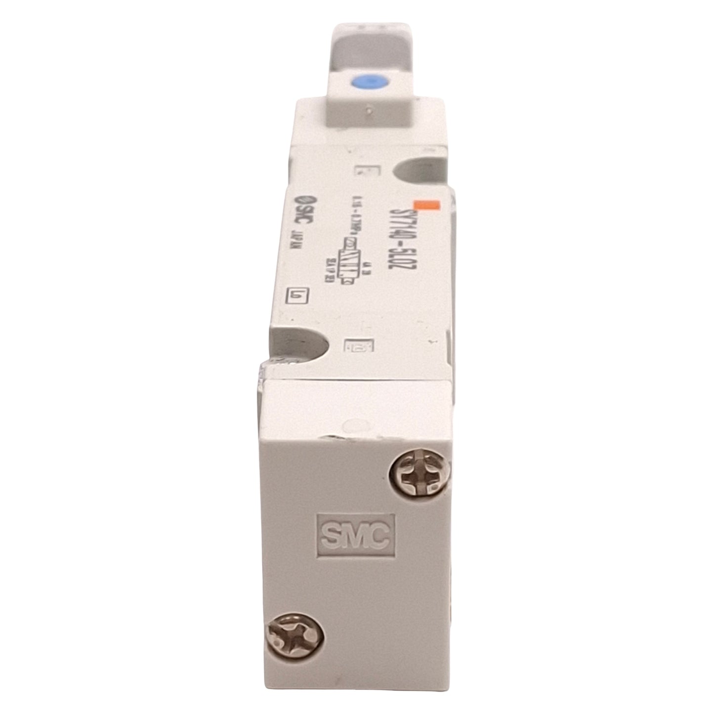 Used SMC SY7140-5LOZ Solenoid Valve, 2-Position Single, 0.15-0.7MPa, 24VDC Coil