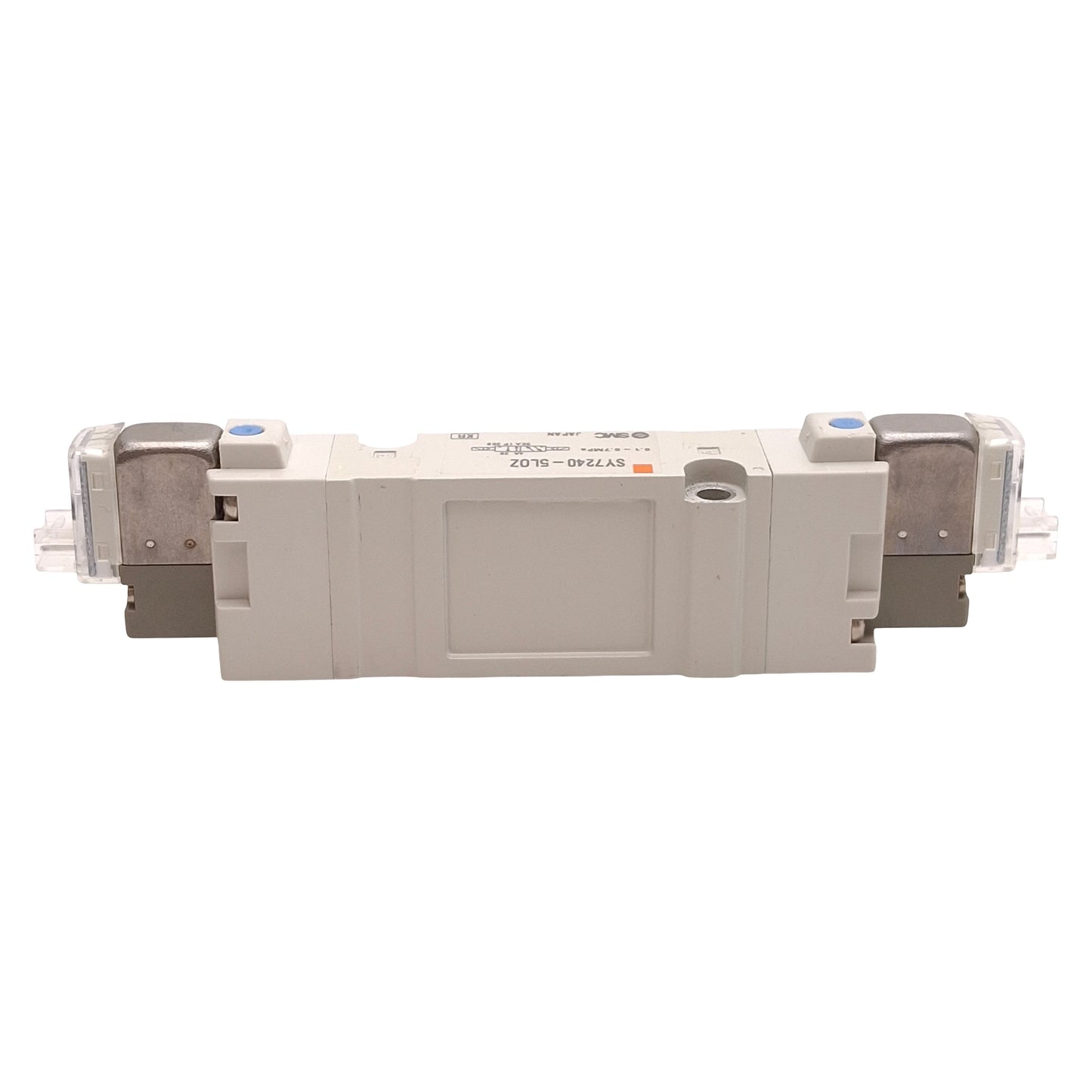 Used SMC SY7240-5LOZ Solenoid Valve, 2-Position Double, 0.1-0.7MPa, 24VDC Coils