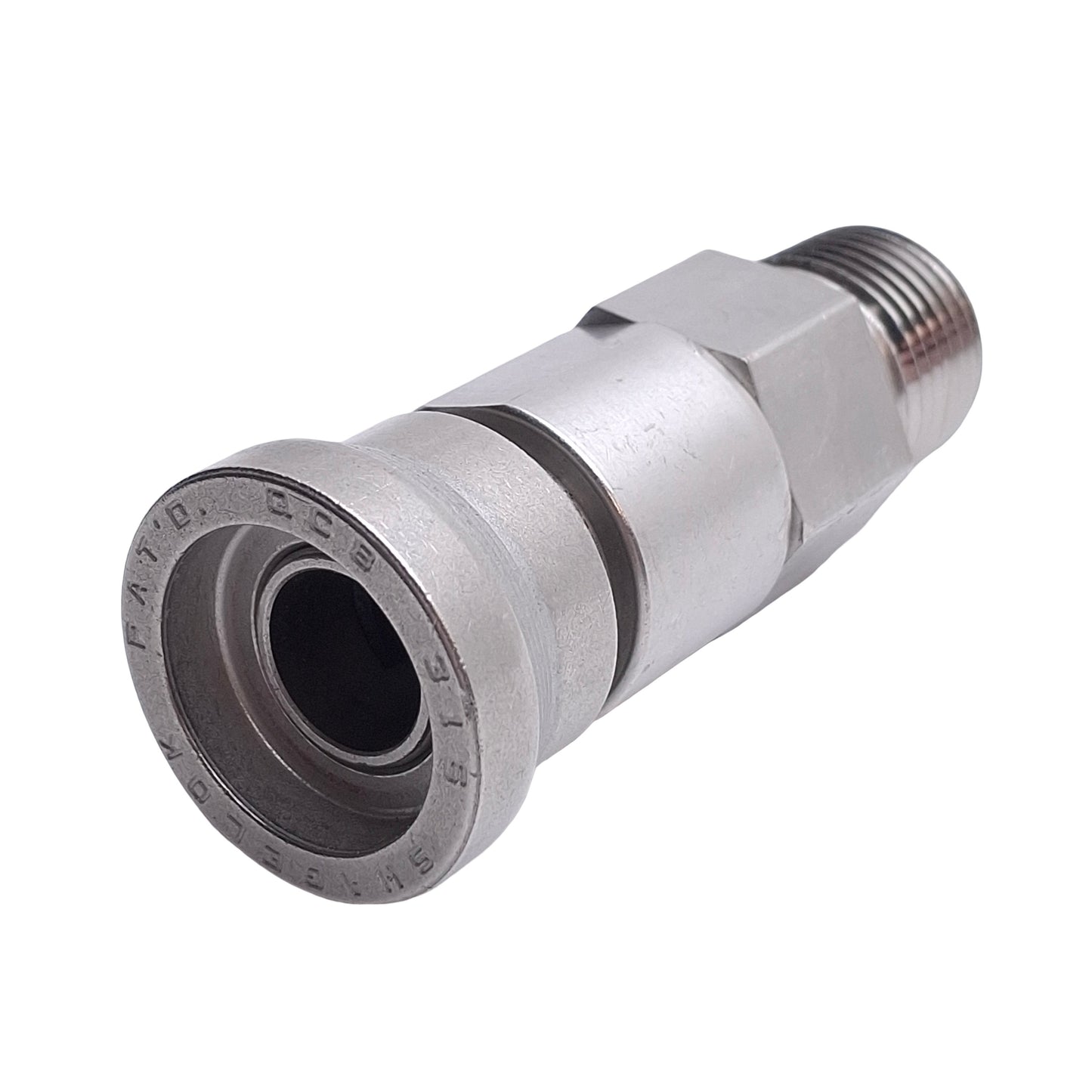 Used Swagelok SS-QC8-B-8PM Quick Connect Instrument, 1/2in NPT Male to QC8 Female