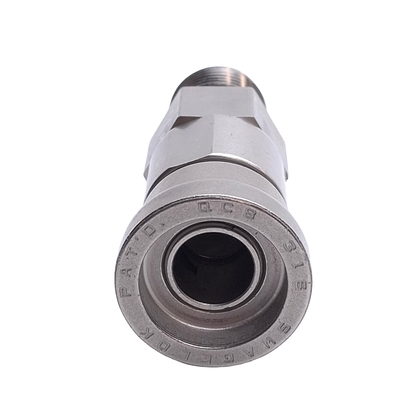 Used Swagelok SS-QC8-B-8PM Quick Connect Instrument, 1/2in NPT Male to QC8 Female