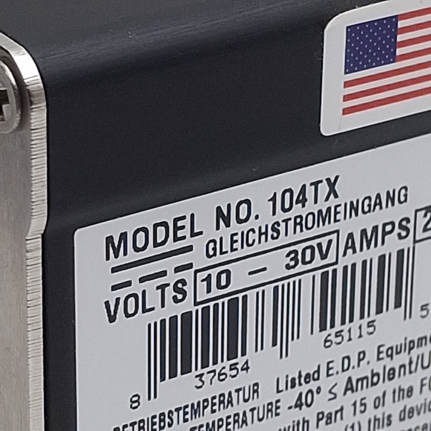 Used Red Lion N-Tron 104TX Industrial Ethernet Switch 4-Port RJ-45, 10-30VDC, 800Mb/s