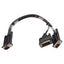 Used Parker 71-021135-1.25 Command Cable, ViX to 6K Servo Indexer Drive, 1.25ft Long