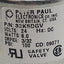Used Peter Paul 32K5DGV Solenoid Safety Valve, 2-Way, 1/8in NPT, 100psi, 24VDC Coil