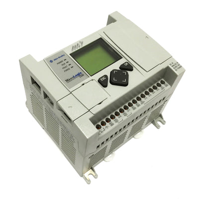 Used Allen Bradley 1763-L16BBB MicroLogix 1100 PLC 16-Point Controller, 24VDC