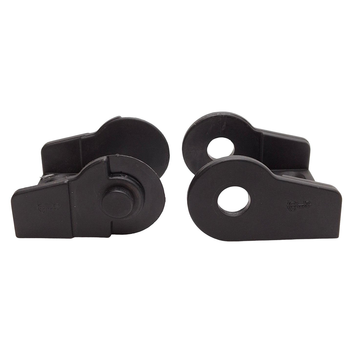 Used Igus 2030.3PZ / 2030.4PZ Energy Chain Mounting Bracket Set, 35mm Inner Width