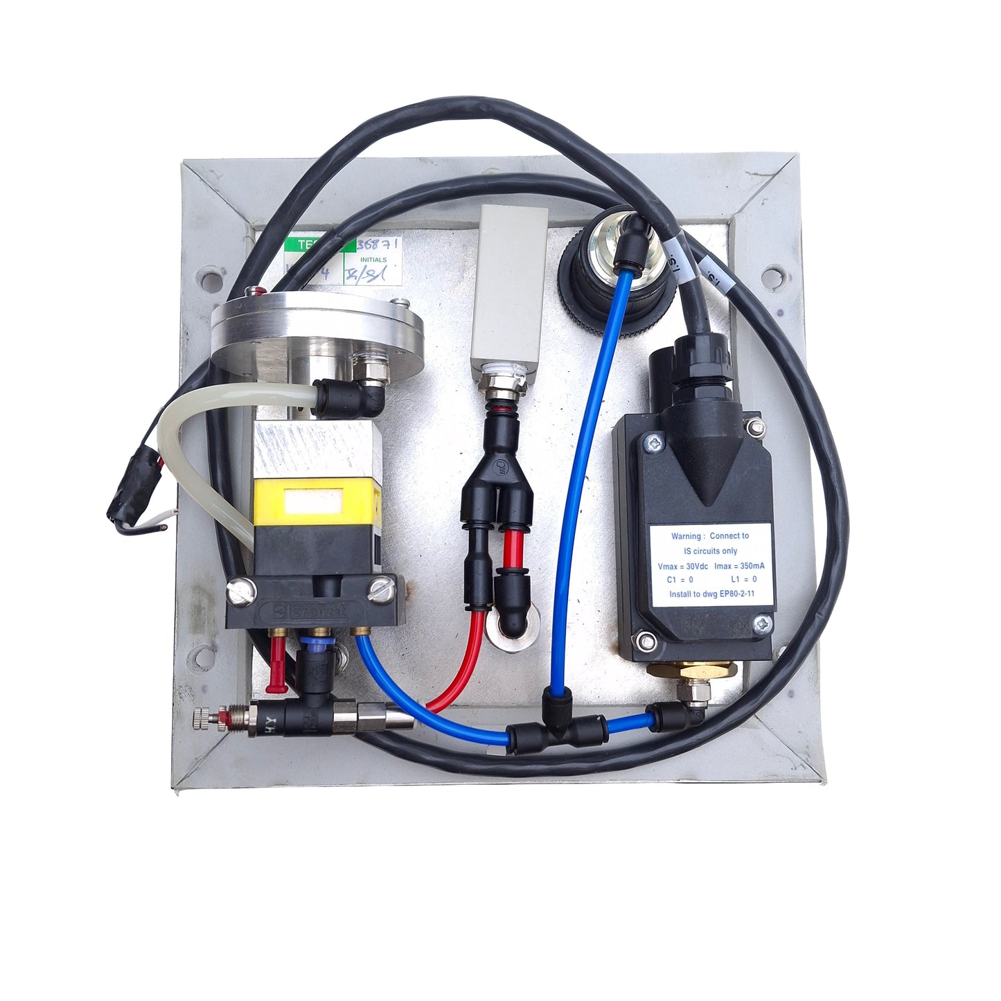 Used Expo 1ZCF/PM/IS MiniPurge Control System 10-225NI/min Flow, 200x200x65mm