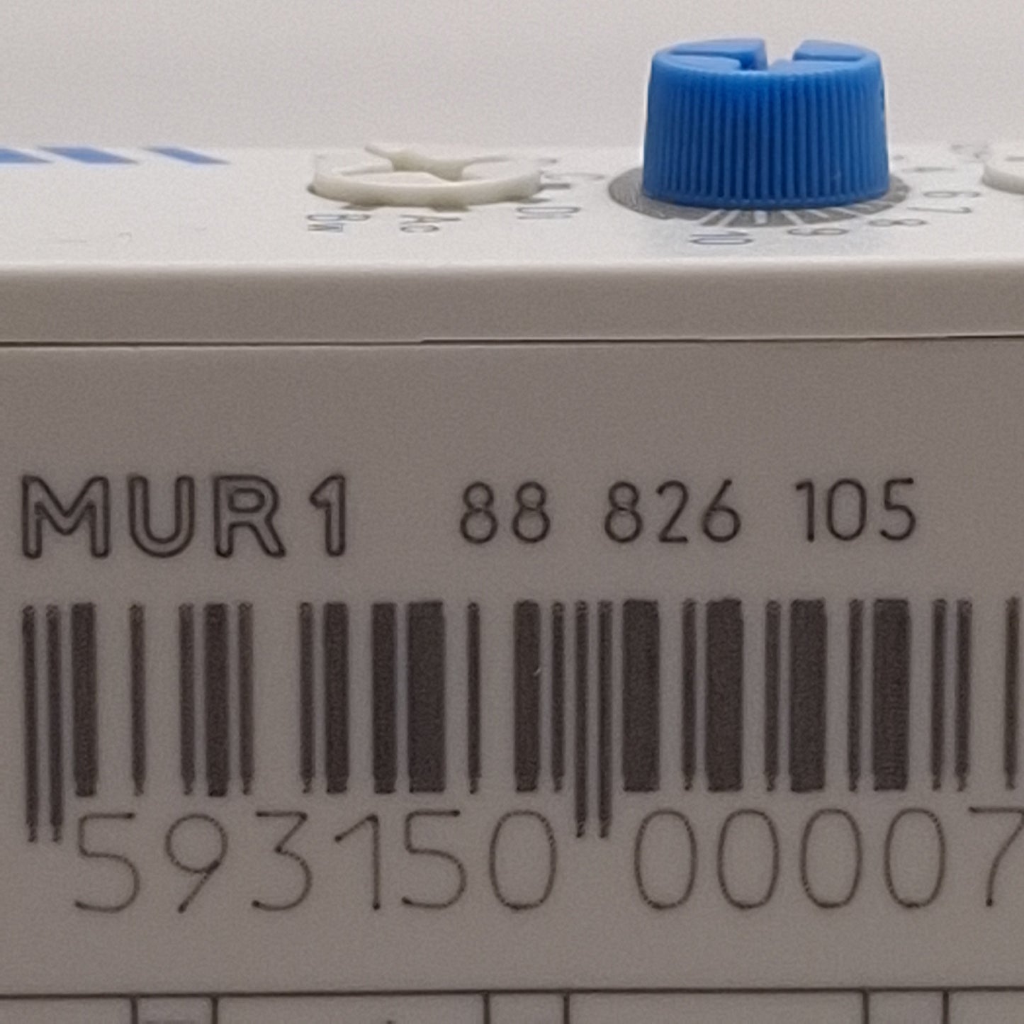 Used Crouzet 88 826 105 MUR1 Timer Relay, 0.1s-100h, 1CO, 8A 24VDC/24-240VAC DIN Rail