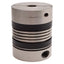 Used R+W BK2/30/69/10/12.7 Metal Bellows Coupling, ø10mm & ø1/2in Bores, ø55 x 69mm
