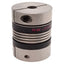Used R+W BK2/30/69/10/12.7 Metal Bellows Coupling, ø10mm & ø1/2in Bores, ø55 x 69mm