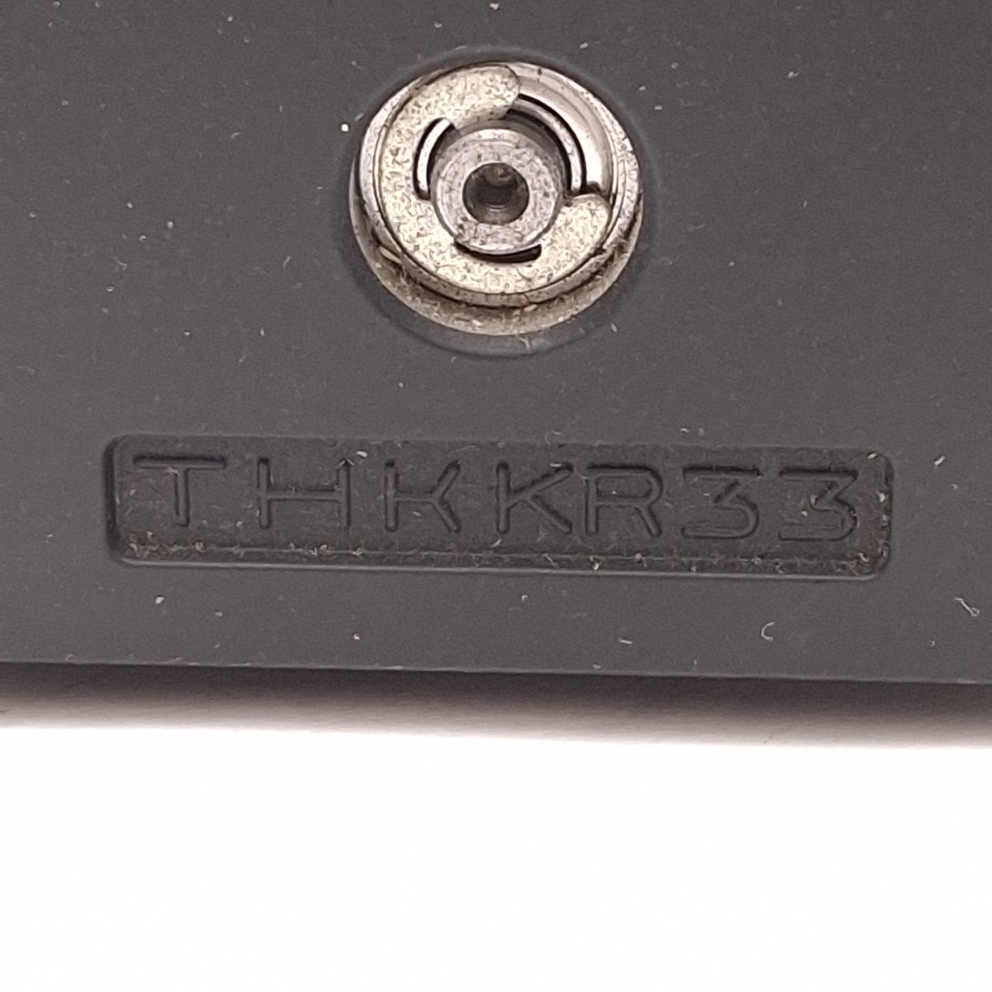 Used THK KR3306D-0187 Linear Actuator, 6mm Lead, 7-3/8in Travel, 28.5x86mm Slides