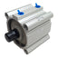 New SMC CDQ2B100-50DCZ Compact Cylinder, ø100mm Bore, 50mm Stroke, Rc3/8, 145psi