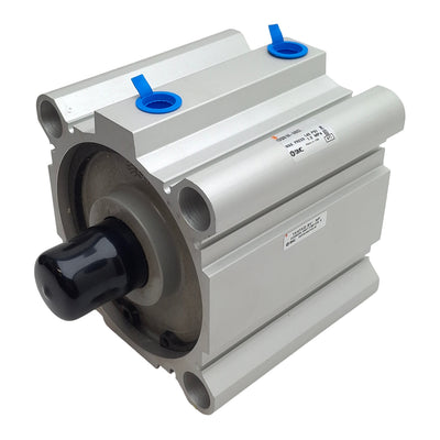 New SMC CDQ2B100-50DCZ Compact Cylinder, ø100mm Bore, 50mm Stroke, Rc3/8, 145psi