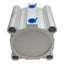 New SMC CDQ2B100-50DCZ Compact Cylinder, ø100mm Bore, 50mm Stroke, Rc3/8, 145psi
