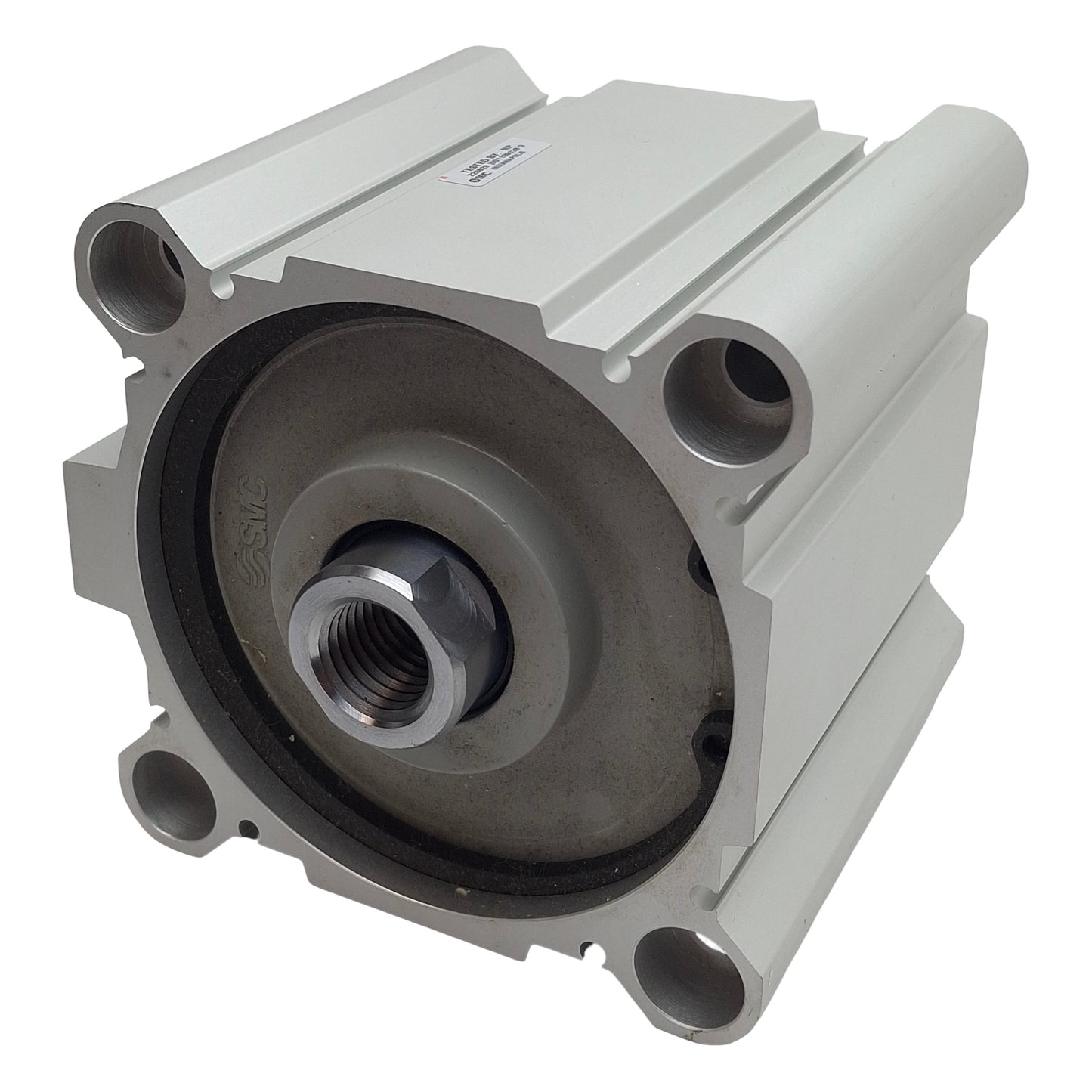 New SMC CDQ2B100-50DCZ Compact Cylinder, ø100mm Bore, 50mm Stroke, Rc3/8, 145psi