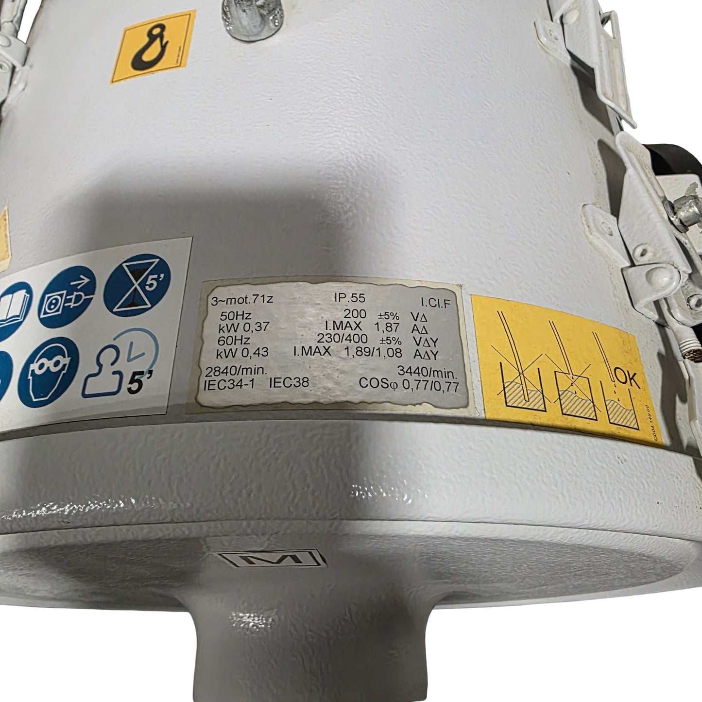 Used Losma D600 Darwin 600 Centrifugal Fan Unit With Clipper 10 Post Filter, 600m³/h