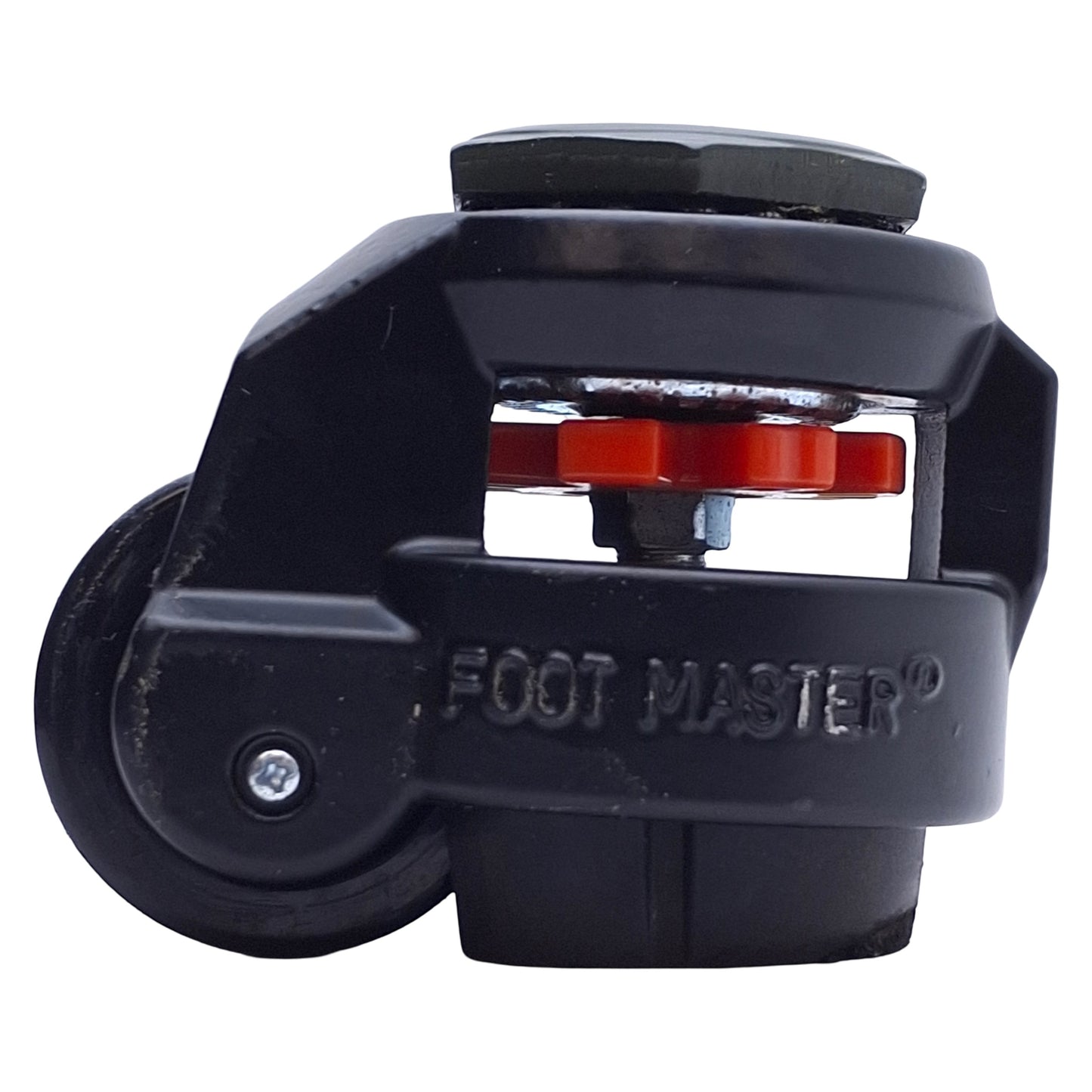 Used Foot Master GD-60-S-NYN-FBL Stem Mount Leveling Caster ø50mm Wheel, 280kg