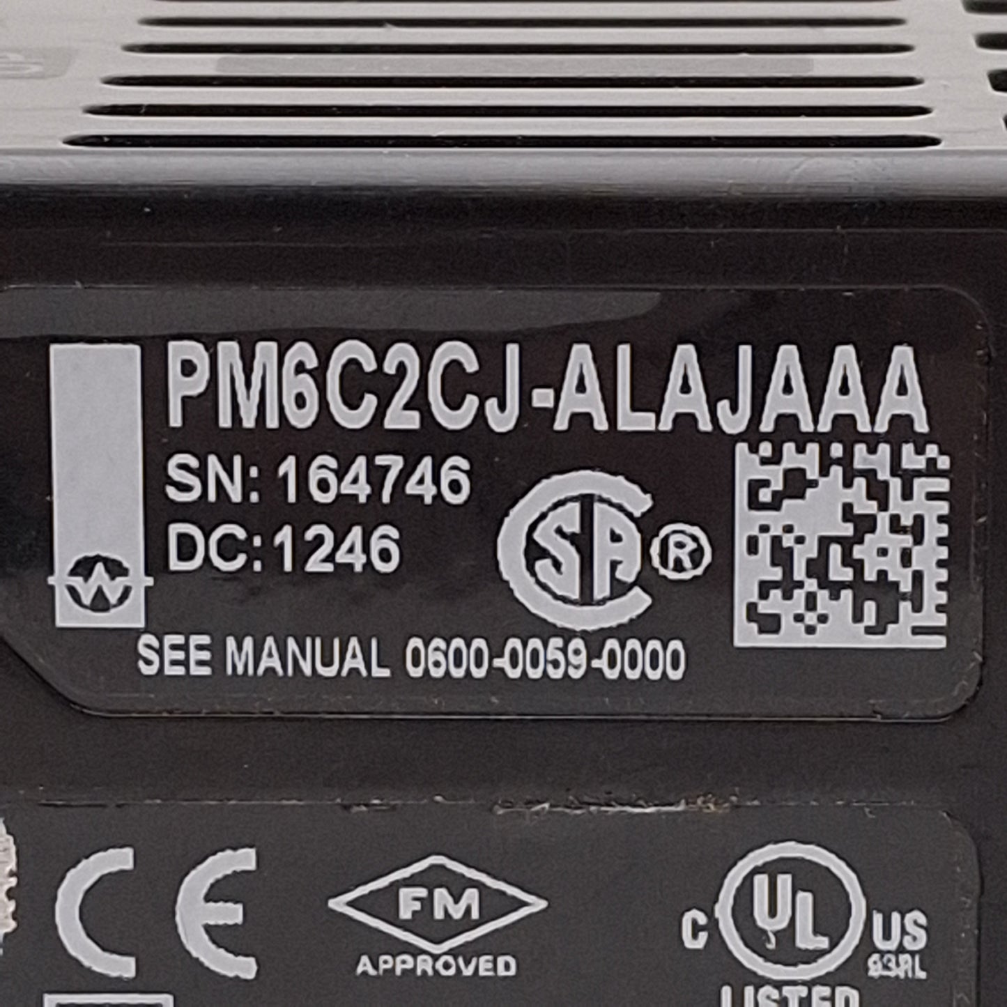 Used Watlow PM6C2CJ-ALAJAAA EZ-Zone Universal PID Controller, 100-240VAC, 1/16 DIN