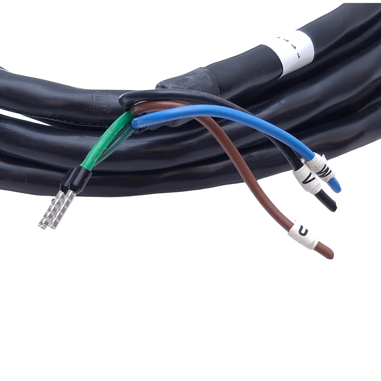 Used Allen Bradley 2090-DANPT-16S03 KINETIX Non-Flex Motor Power Cable 3m Length